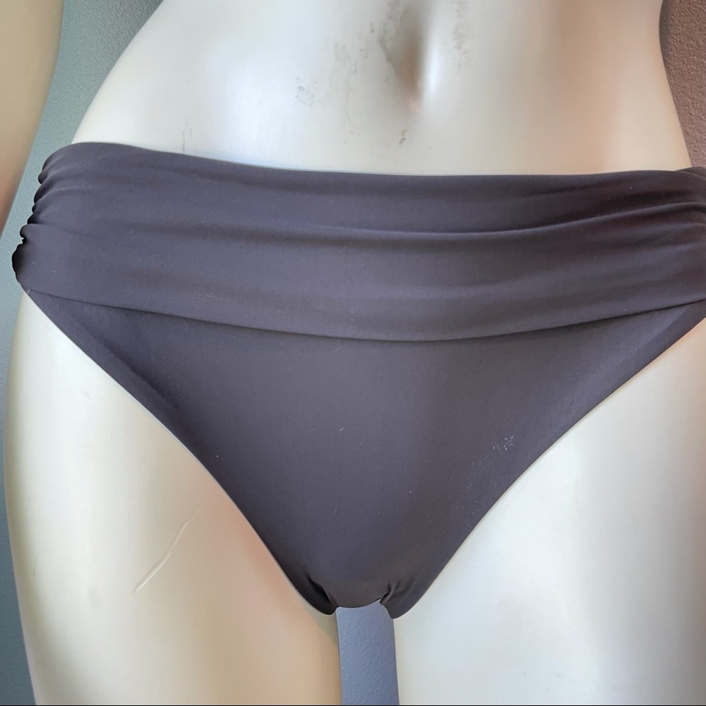New with tag Vitamin A Bikini Bottom Convertible Waist Brown